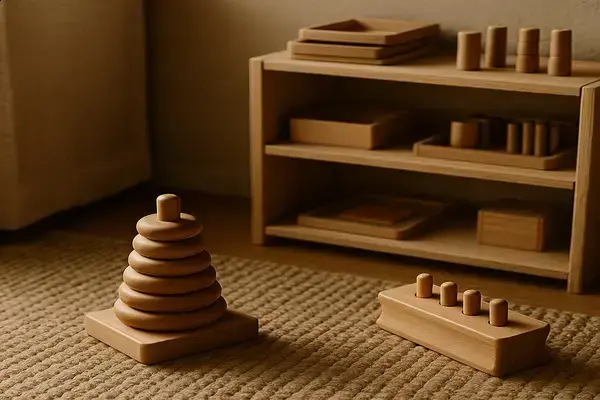 Atividades Montessori Silenciosas para Apartamentos Pequenos