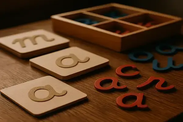 Ferramentas Montessori para Alfabetização Infantil em Casa