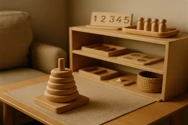 Materiais Montessori Compactos para Homeschool em Apartamentos