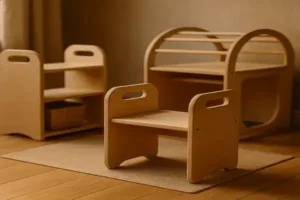 Moveis Montessori Multifuncionais para Casas Pequenas Familiares